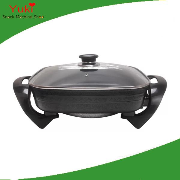 110v electric wok pan multi-function electric cooking pot cooker household electric hot pot non-stick frying pan