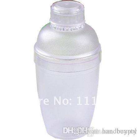 2012 New Plastic Cocktail Shaker Bottle, 530ML Plastic Cocktail Shaker Plastic Set Wholesale 50pcs/lot DHL Free Shipping 0419xx