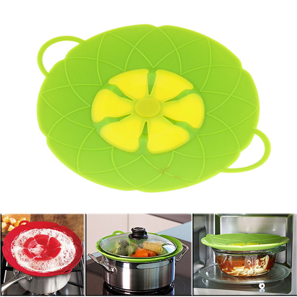 Multi-Function Kitchen Lids Boil Spill Stopper Silicone Lid Pot Lid Cover Cooking Pot Lids Utensil Pan Cookware Parts Kitchen Accessories