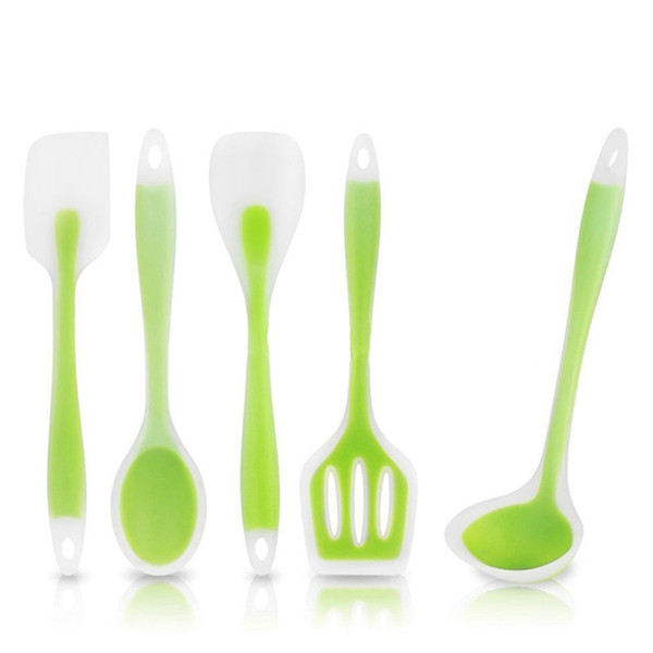 Kitchen Utensil Variety of Styls Kitchen Spoon,Spatula,Salad Spoon,Heat-Resistant Silicone Coating Utensils Kitchen Cooking Tool