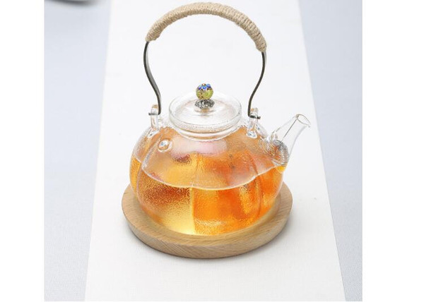 High-borosilicate glass tea pot Cold resistant and heat-resistant kettle 550ml high quality