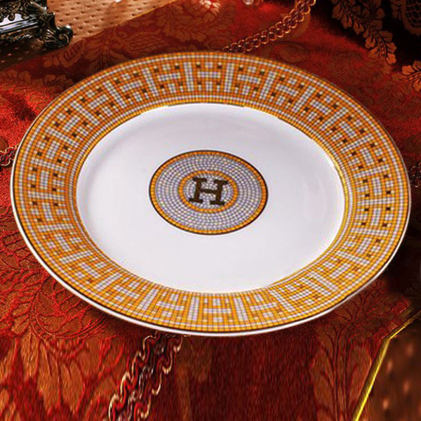 Porcelain flat plates bone china 