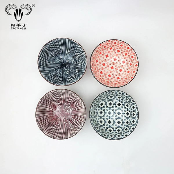 wholesale cheap 4.5 inches Japanese style ceramic bowl