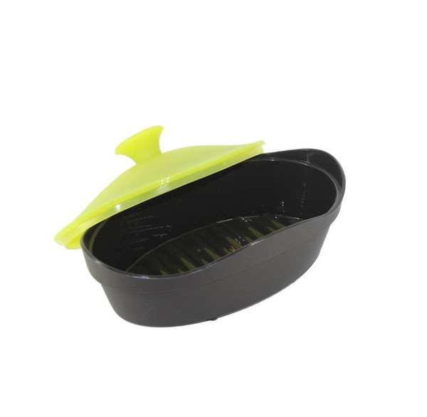 Microwave Oven Steamer Dinnerware Silicone Baking Bread Fish Bowl Heat Resisting Bakeware Resistance To Fall Good Quality 5 5yb dd