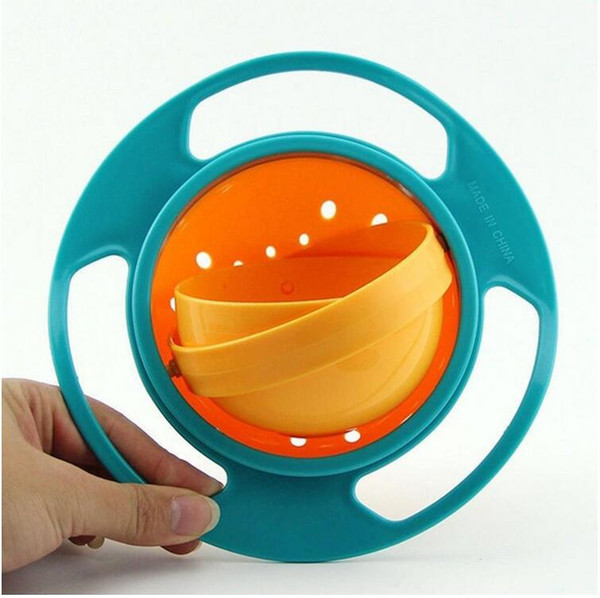 Infant Baby Feeding Toy Bowl Dishes Kids Boy Girl Spill Proof Universal Rotate Technology Funny Gift Baby Accesories