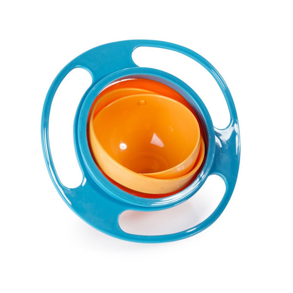 Baby Feeding Toy Bowl Dishes Kids Boy Girl Spill Proof Universal Rotate Technology Funny Gift Baby Accesories ZL1521