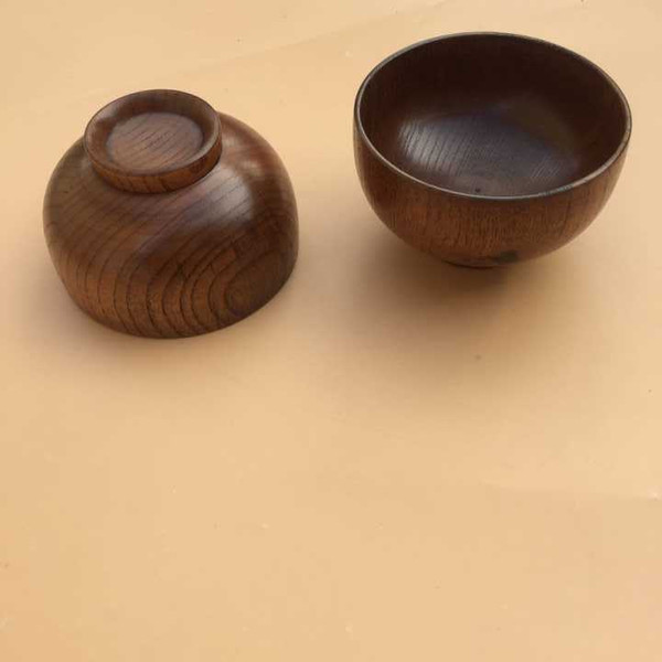 Tourist crafts wholesale 11.5cm wood lacquer bowl Home Furnishing Zaomu acid environmental protection activities