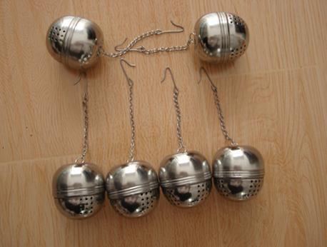 Stainless Steel Tea Pot Infuser Strainer Ball Paper Card Packing Little 80Pcs