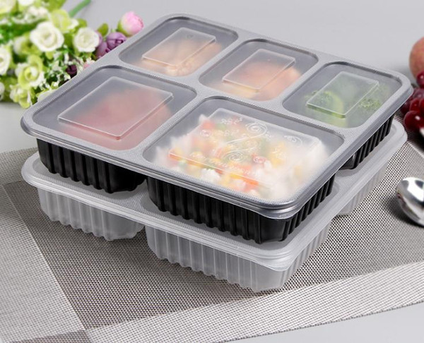 wholesale hot sale Food grade PP material food container high quality disposale bento box for wholesale