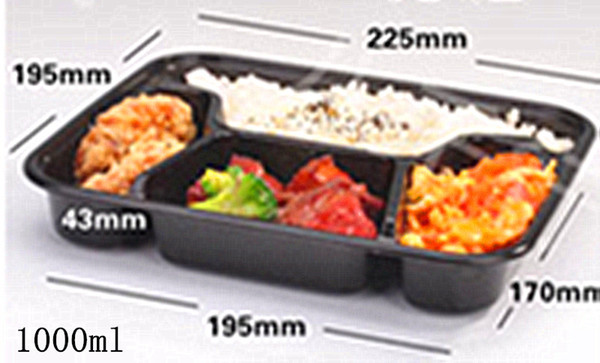 Safe Food Meal Containers Bento Box/Lunch Tray with Cover 1/2/3 Compartment Bento Reusable Food Storage Containers with Lids For Meal Prep