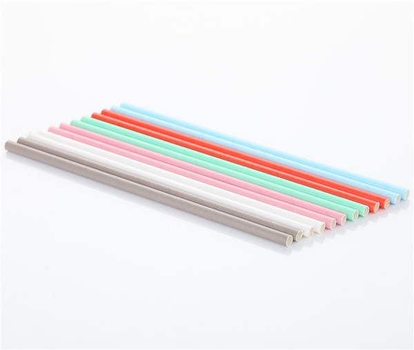 Free shipping 9 color Eco-friendly Colorful Paper Drinking Straws Birthday Wedding Decorative Party Sticks Creative Drinking Stra