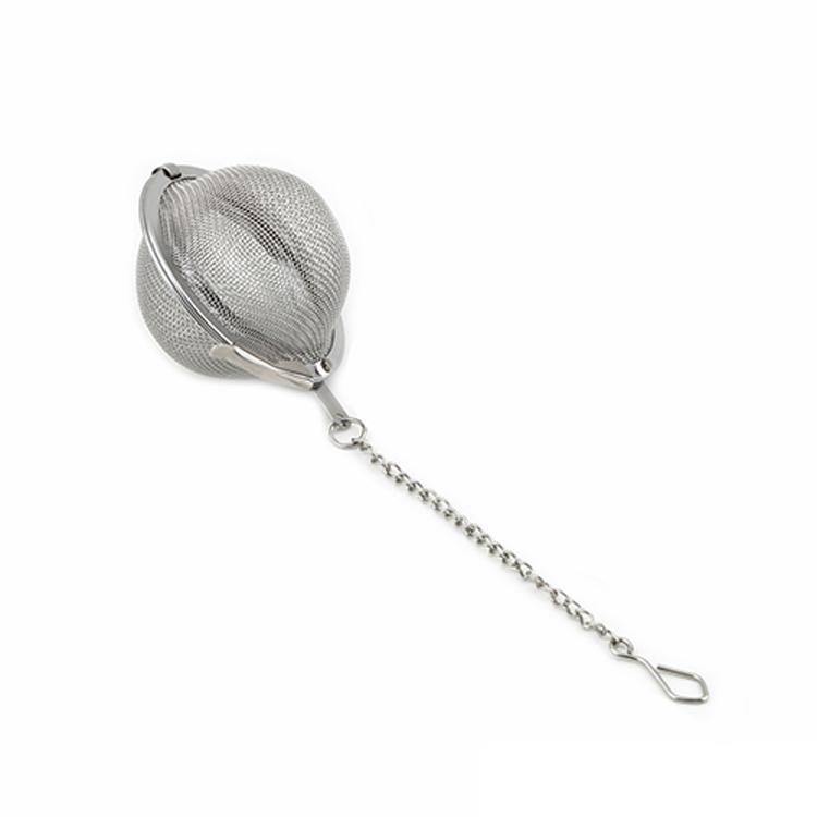 Stainless Steel Tea Ball Durable Sphere Locking Mesh Tea Strainer Spice Ball Fashion Home Kitchen Tools HG-091648