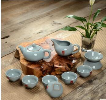 Manufacturers selling 10 head elder brother kiln tea tea wholesale kung fu tea set ceramic elegant gift set special offer wholesale A2