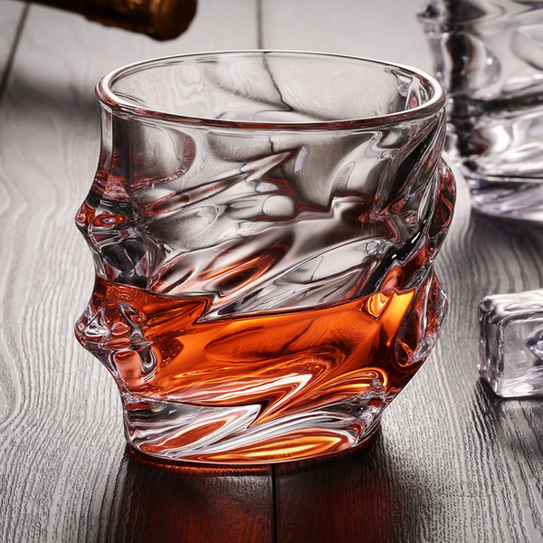 Bling Diamond Crystal Wine Glass Lead-free High Capacity Whiskey Vodka Beer Drinking Cup