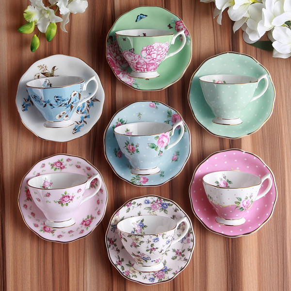 English afternoon tea set Royal European bone china coffee cup Ceramic Retro Tea Cup