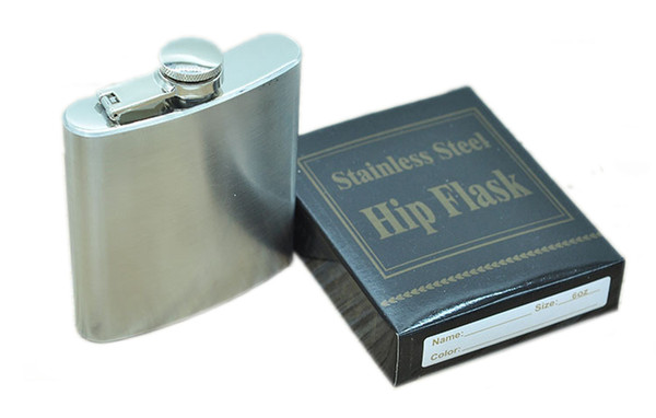 Stainless Steel Hip Flasks Portable Outdoor Flagon Whisky Stoup Wine Pot Alcohol Bottles 1oz~10oz