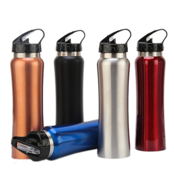 304 Stainless Steel Double Vacuum Insulated Cup Outdoor Portable Travel Sports Water Bottle 500ml Hot Sale