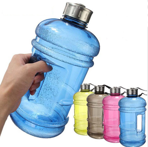 2.2L Large Capacity Water Bottle Outdoor Sports Gym Space Half Gallon Fitness Training Camping Running Workout Water Bottle