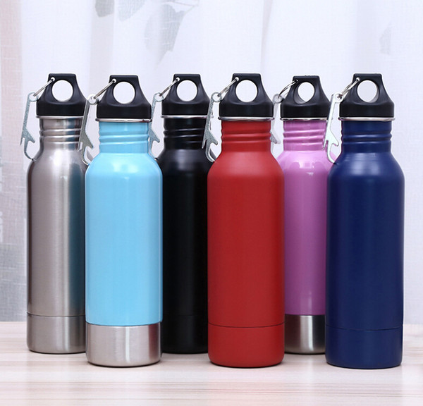 2018 Stainless steel cup Drinking cup Stainless steel vacuum flask 12oz large straw stainless steel bottle