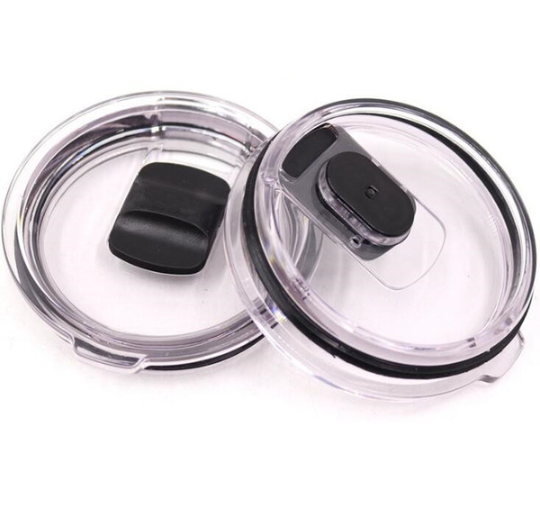 For 20oz 30 oz Mugs Cups Lid Tumbler Clear Lids Cover MagSlider Lid Slider Locking Closure Cover