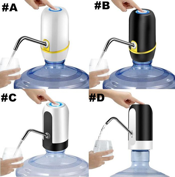 Water Bottle Pump Electric Drinking Water Dispenser 5 Gallon Portable Water Bottle Cooler Dispenser USB Charging