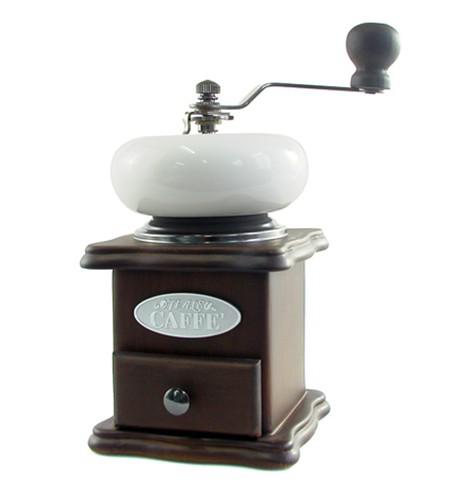 2012 New Coffee Grinder Hand Crank Wooden Wood Special Drawer Design Gift Box