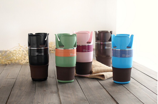 Adjustable Auto Multi Cup Holder 5 in 1 Holder Multi Cup Case