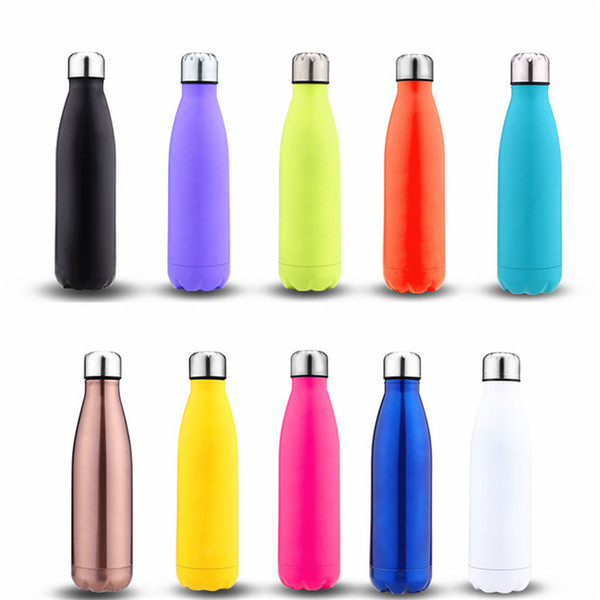 Portable Insulated Water Bottle Beer Bottle Double Wall Stainless Steel Coke Bottle Both Warm and Cold Keeping