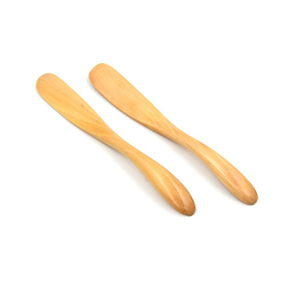 Wooden Spatula Jam Butter Spreader Cake Knife Salad Cheese Mixing Scraper Kitchen Tool Utensils Baking Pastry Gadget ZA3264