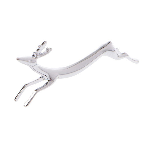 Hot Sale Chopstick Holder Zinc Alloy Running Deer Chopsticks Rest Spoon Stand Fork Knife Holder Decoration