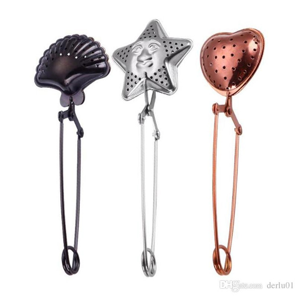 Kitchen Tool Love Heart Shape Style Stainless Steel Tea Infuser Teaspoon Strainer Spoon Filter high quality