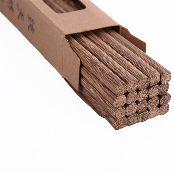 Mayitr 10 Pairs Wood Chinese Chopsticks Wooden Japanese Style Sticks For Tableware Dinnerware Tools