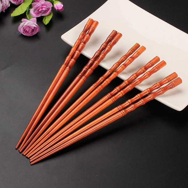 Nature Bamboo Chopsticks Japanese Chopstick Kids Chop Sticks Sushi Sticks Children Chinese Gift Reusable for Food F20173903