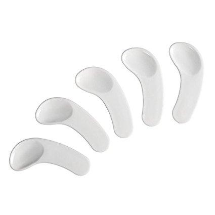 Small tool mask bar spoon 48mm plastic spatulas free shipping 100pcs plastic small spoons