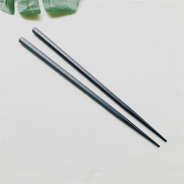 Durable Black Chopsticks Low Price Wholesale Japanese Chopsticks Light Weight Alloy Sushi Chopsticks Restaurant Hotel Supplies