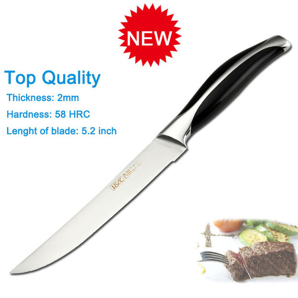 Brand new stainless steel top quality 5.2'' inch steak knife kitchen Chicken Knife