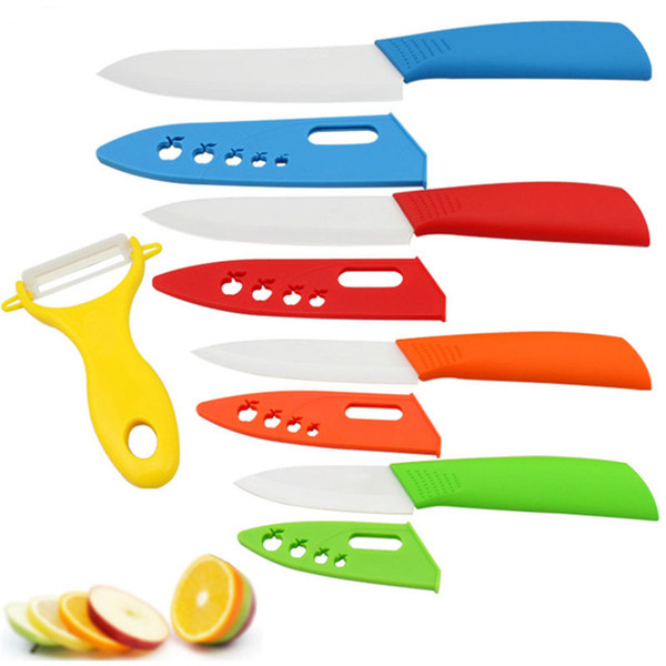 Brand top quality Mother's Day Gifts set Zirconia kitchen knife set Ceramic Knife set 3