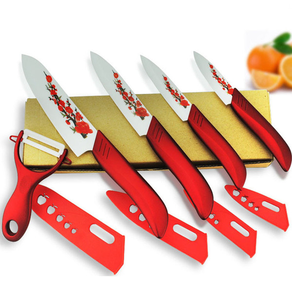 brand Zirconia kitchen Ceramic fruit Knife Set Kit 3