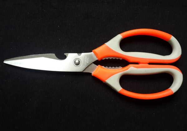 Kitchen Scissors Poultry Shears Stainless Steel Chicken Chopping Shears Multi Function Scissors Anti Slip TPR Handle