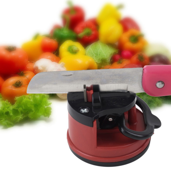 Professional Chef Pad Kitchen Sharpening Tool Knife Sharpener Scissors Grinder Secure Suction sharpener for knives