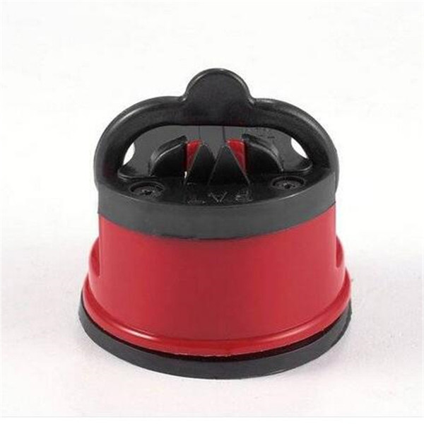 HOT sales wholesales !!!Knife Sharpener Scissors Grinder Secure Suction Chef Kitchen Sharpening Tool