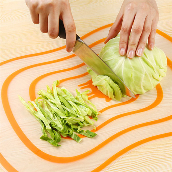 Antibacterial Classification Skidproof Chopping Board Cutting Board Non-slip Plastic Fruit Skid Rubbing Cutting Board Panel