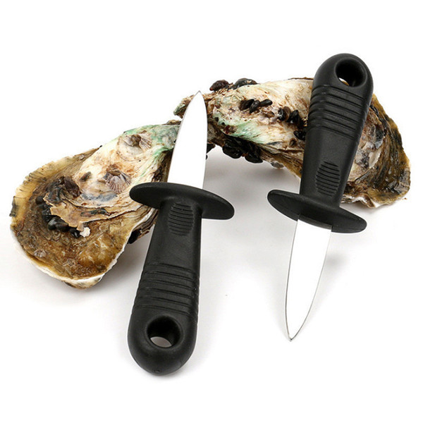 Shells Opener Oyster Knife Fresh Oyster Seafood Open Tool Scallop knife Stainless Steel Professional Shucking Shellfish Opener Free DHL 1308