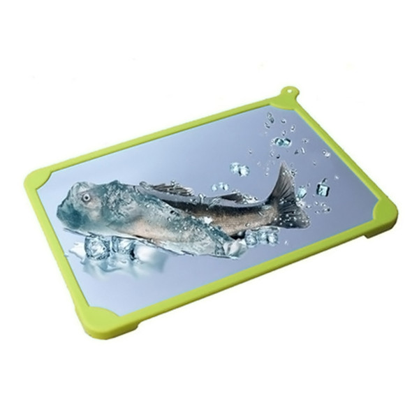 Free Shipping Automatic Thawing Plate Cutting Board Fast Frozen Food Meat Fish Food Miracle Defrosting Tray Kitchen Gadgets Cooking Tools