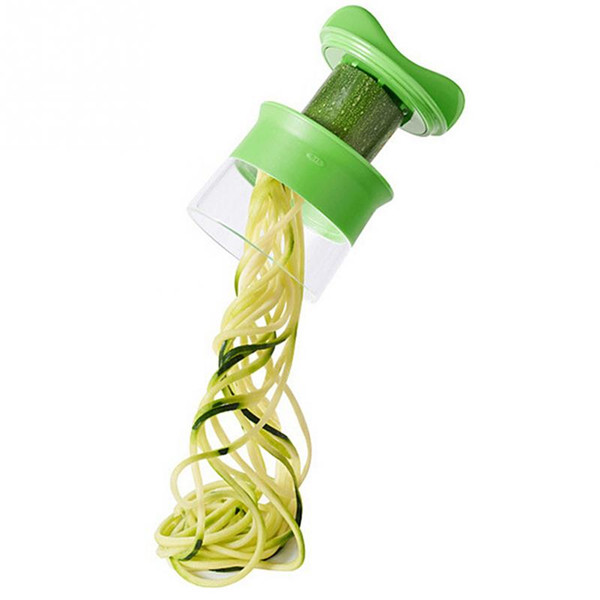 2018 New Handheld Vegetable Spiralizer Spiral Kitchen Gadgets Vegetable Slicer Shredders Peeler Cutter Carrot Grater Kitchen Accessorie