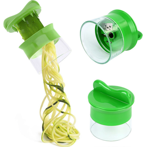 Handheld Vegetable Spiralizer Spiral Kitchen Gadgets Vegetable Slicer Shredders Peeler Cutter Carrot Grater Kitchen Accessories