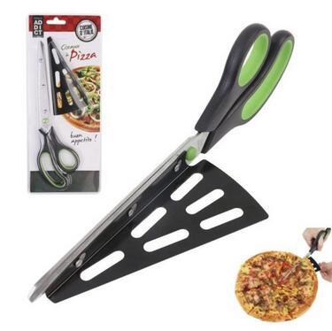 2 Colors Creative 11 Inch Stainless Steel Pizza Scissors Kitchen Tools Accesory Pancake Cutter Spatula Slicer Pastry CCA6106 50pcs