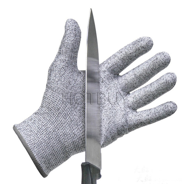 Cut Resistant Gloves Kitchen Gloves with Food Grade Level 5 Hand Protection Light-weight Work Gloves Safety Gloves #4191