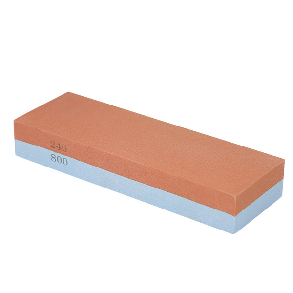 Kitchen Knife Sharpener Knife Sharpening Stone 240/800 Grit Coarse/Fine Combination Double Side Whetstone Grindstone for Knives