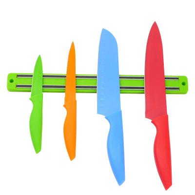 5pcs Kitchen Knives Set 8'Chielf knives 7'Santoku 4.5'Steek 3.5Paring 13'Magenetic Rock Sharp Steel Blade with Handle Stainless steel knives